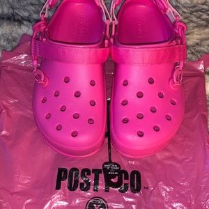 Brand new Crocs Duet Max 2 Post Malone Pink